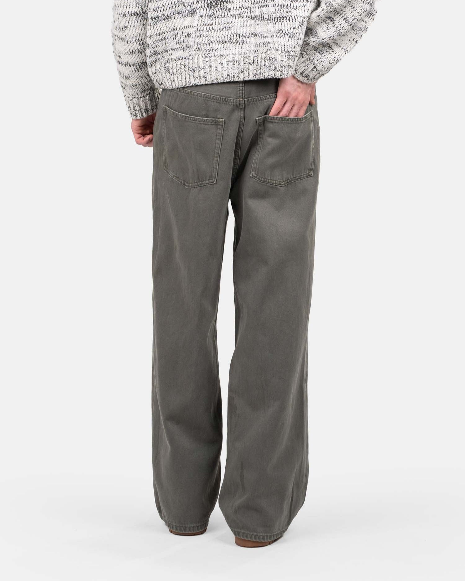 Loose Fit Denim Jeans Khaki | Skagen - clothing.dk